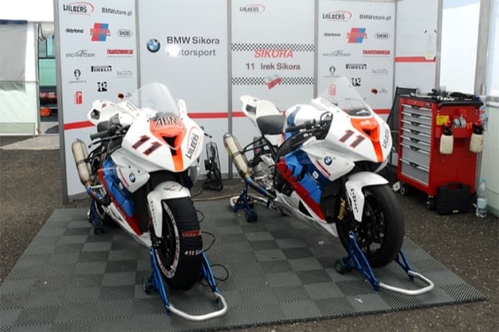 BMW Sikora Motorsport paddock - Tor Most