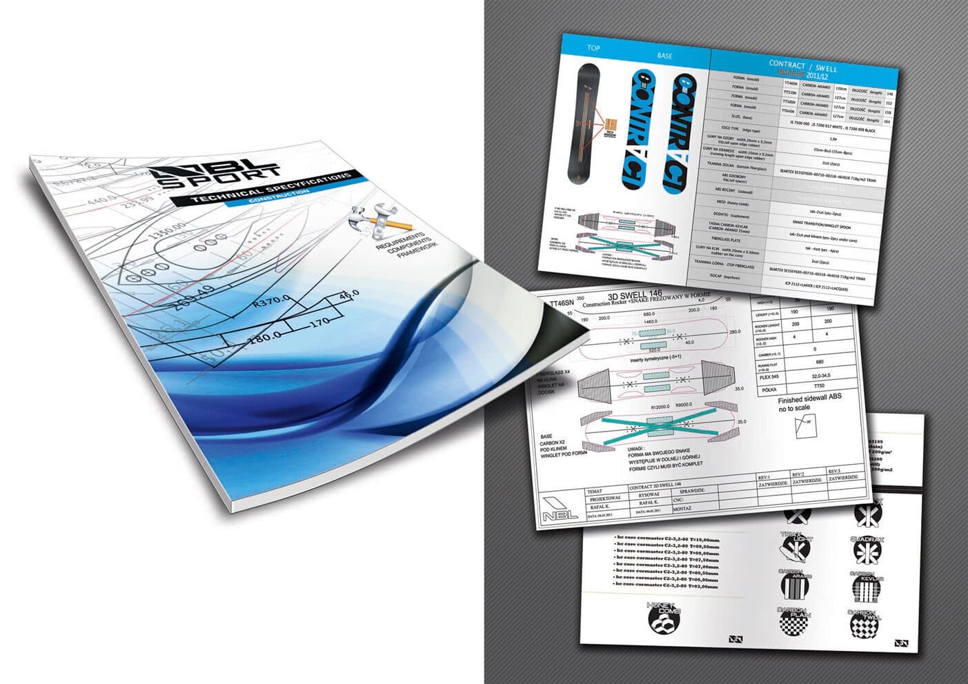 Construction Technical Specifications - mould, core and build requirements